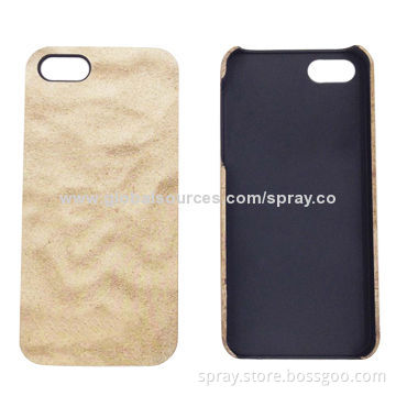 Water Transfer Printed Wooden Cases for iPhone 5S, Secure Close Magnetic Flap